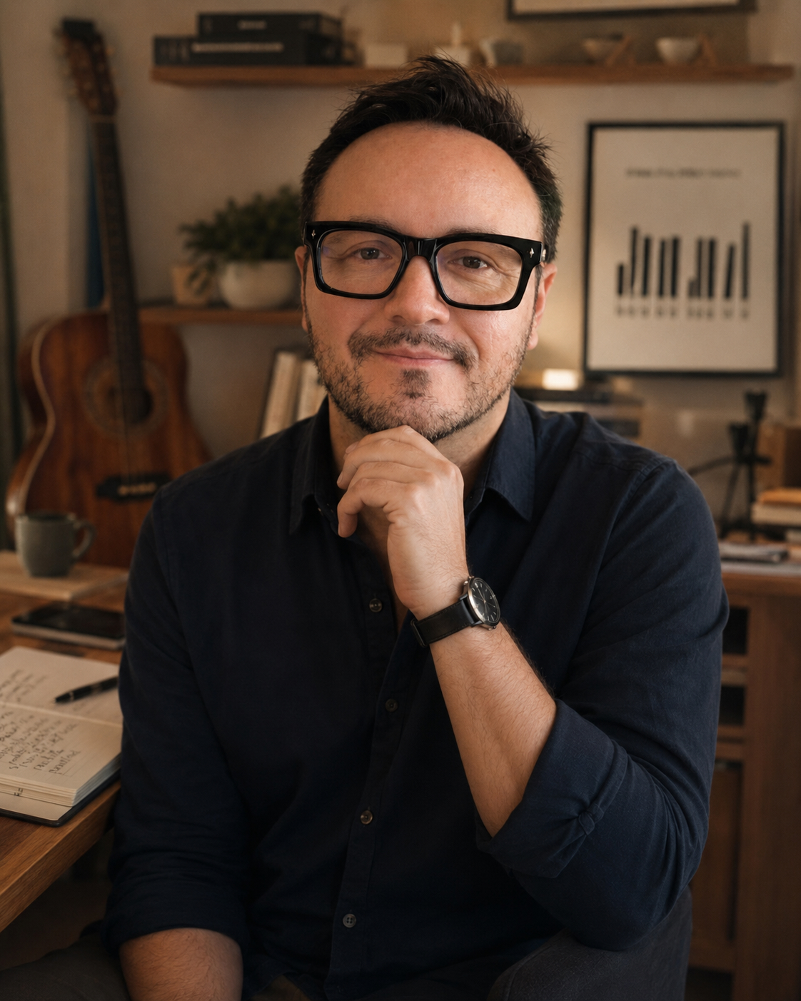 Marco Loredo, creador de Tocar desde dentro